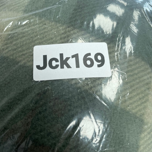 NEW Voyager Men's XL Plaid Sherpa Lined Fleece Shirt Jacket Green Tan Full Zip - Picture 9 of 9